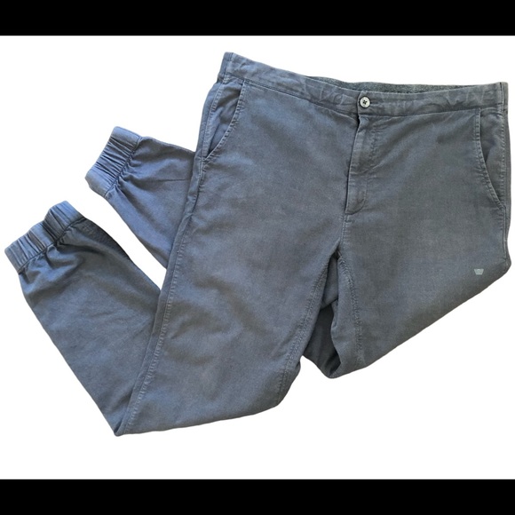 Mack Weldon Sunday Lounge Pant Size Large Blue Heather - Picture 2 of 7